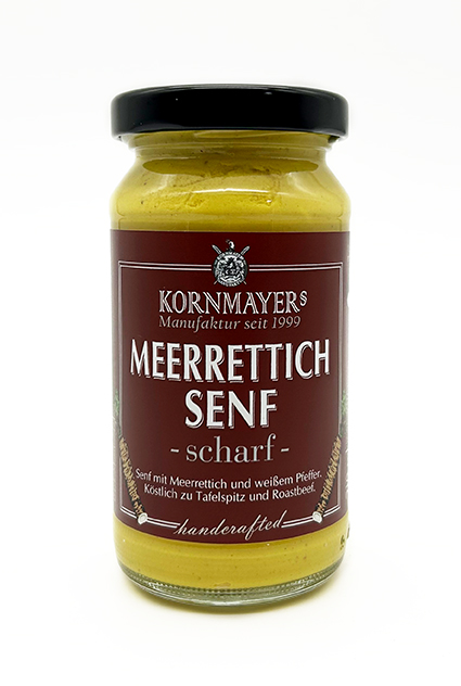 Meerrettichsenf - scharf Meerrettichsenf - scharf